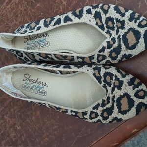 Skechers Animal Print Flats